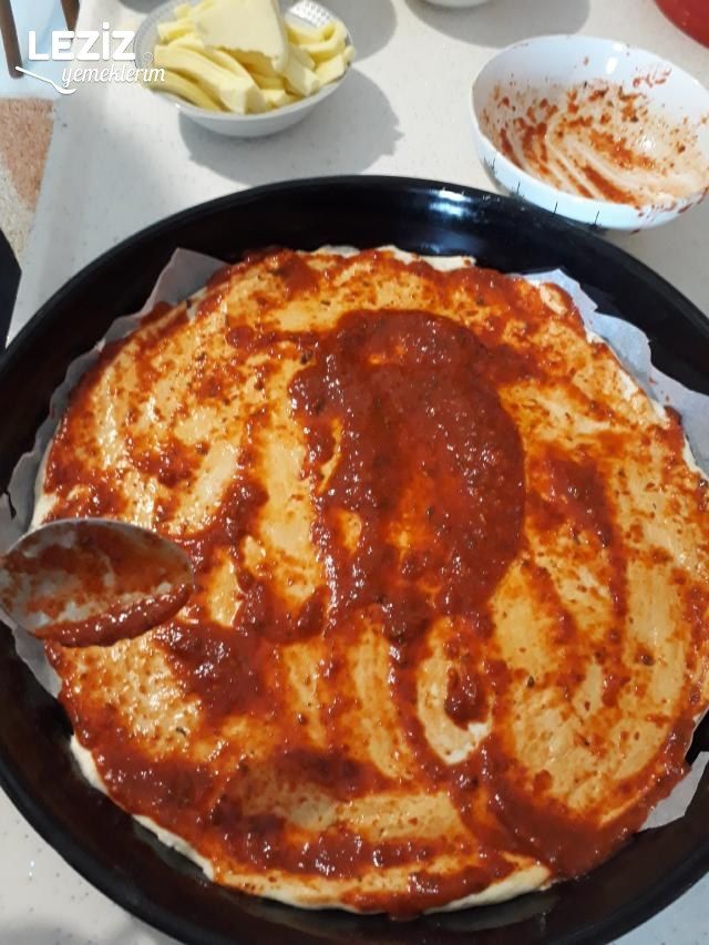 Sebzeli Pizza