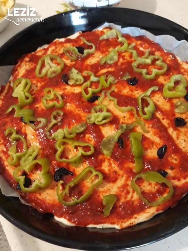 Sebzeli Pizza