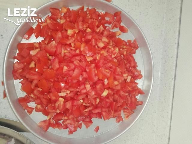 Pizza Tavasında Tavuk Pirzola Saç Kavurma