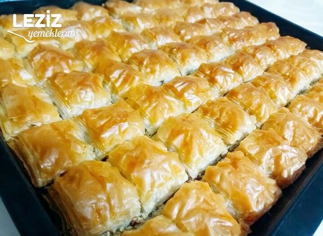 Baklavalık Yufka İle Cevizli Baklava Tarifi