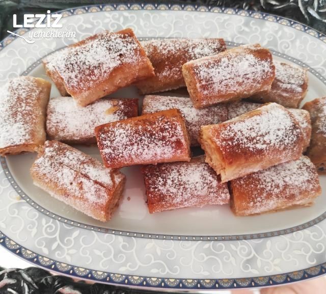 Baklava Yufkasından Tahinli Çıtır