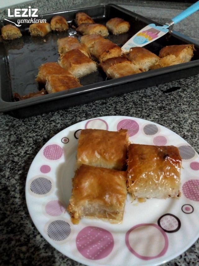 Baklavalık Yufka İle Kadayıf Sarma