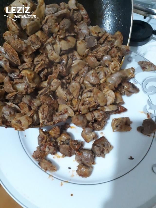 Tavuk Taşlık Kavurma