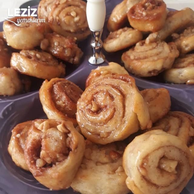 Cevizli Tarçınlı Rulo Tatlı