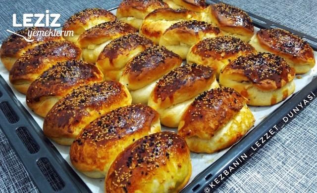 Mayalı Peynirli Puf Poğaça