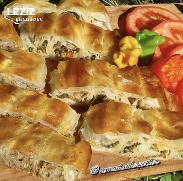 Ispanaklı Kolay Kol Böreği