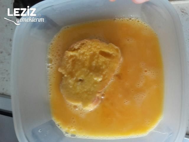 Yumurtalı Ekmek (Bayat Ekmekten)