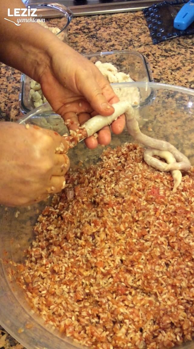 Mumbar (Bumbar) Dolması Tarifi