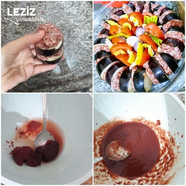 Ev Fırınında Patlıcan Kebabı