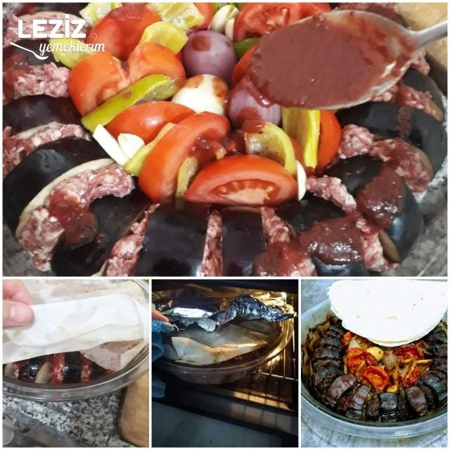Ev Fırınında Patlıcan Kebabı