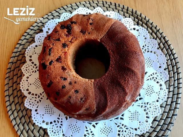 İki Renkli Harika Kek Tarifi
