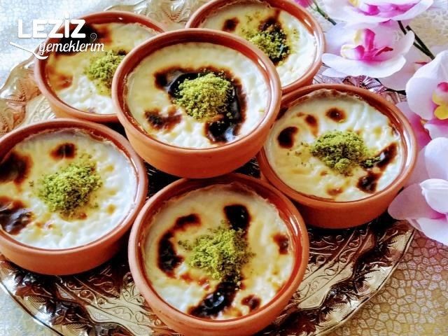 Damla Sakızlı Fırın Sütlaç Tarifi