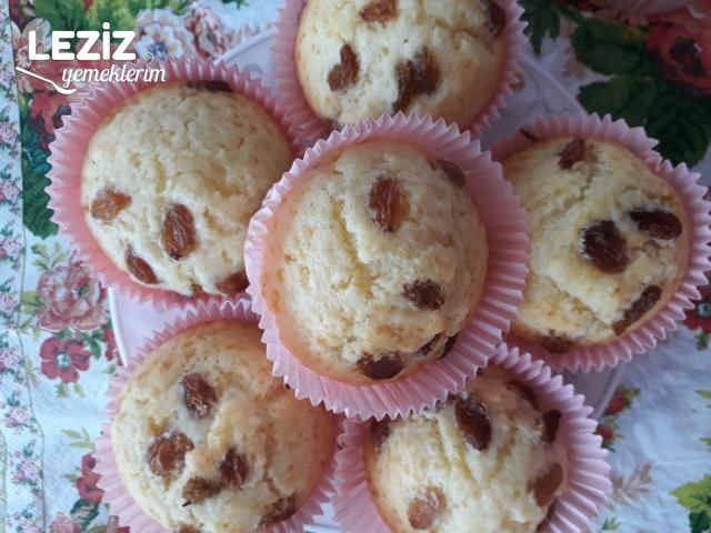 Limonlu Üzümlü Muffin