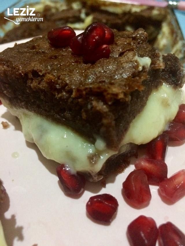 Nefis Muhallebi Dolgulu Kek