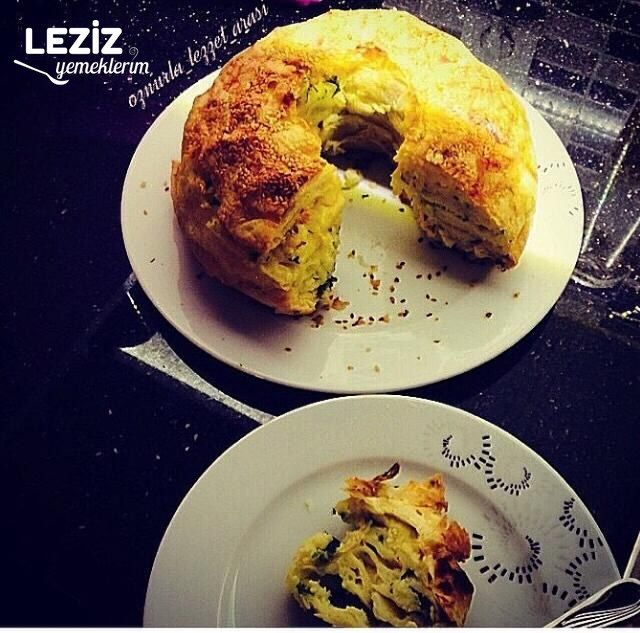 Kek Kalıbında Börek
