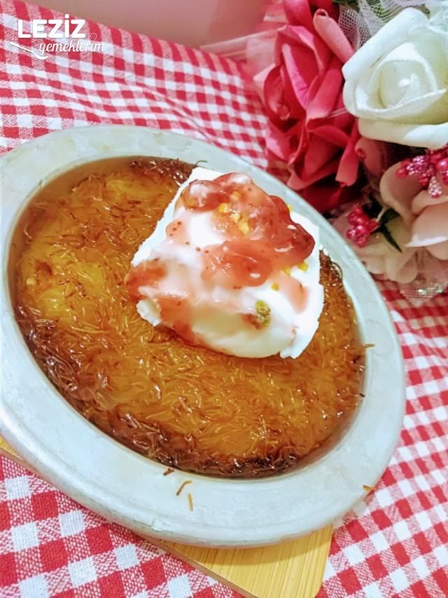 Dondurulmuş Hazır Künefe Nasıl Yapılır? Şerbeti Nasıl Hazırlanır?