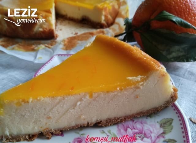 Nefis Portakallı Cheesecake