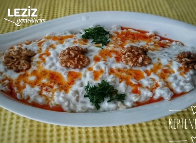 Yoğurtlu Buğday Salatası Tarifi