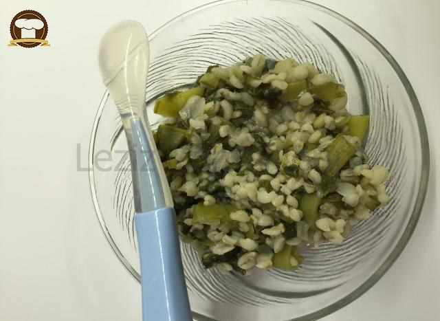 Sebzeli Bulgur Pilavı +8 Ay