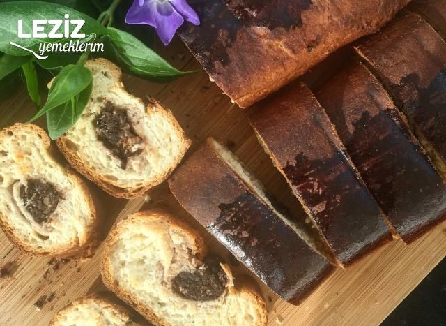 İçi Çikolatalı Bisküvili Çörek