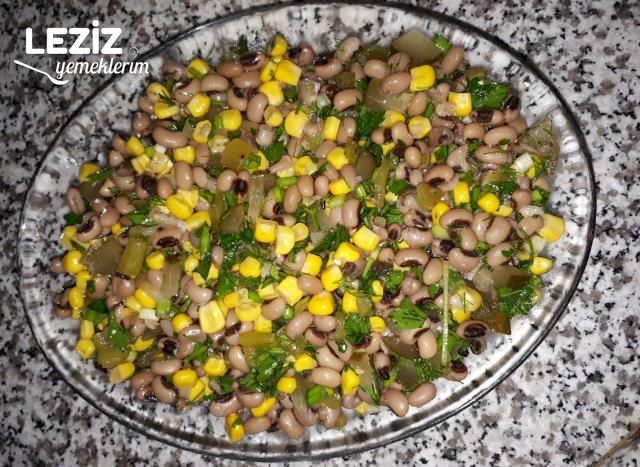 Kuru Börülce Salatası Yapımı