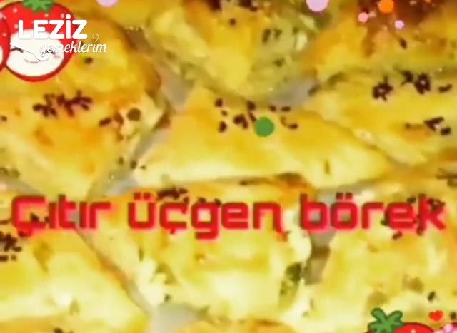 Çıtır Üçgen Börek