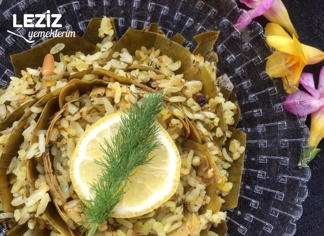 Zeytinyağlı Pirinçli Enginar Dolması