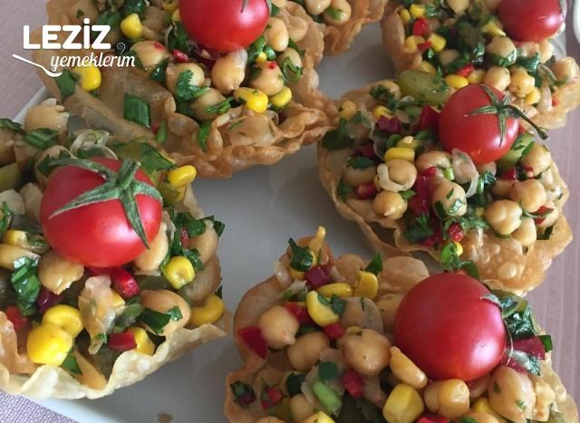 Nohut Salatası Yapımı