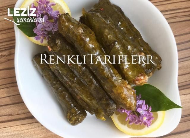 Bol Malzemeli Zeytinyağlı Yaprak Sarma