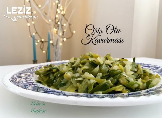 Çiriş Otu Kavurması