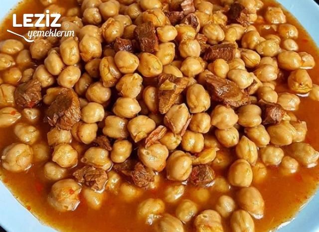 Etli Nohut Yemeği (Düdüklüde)