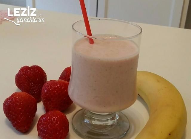 Çilekli Muzlu Shake