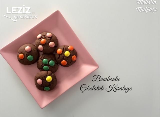 Bonibonlu Çikolatalı Kurabiye