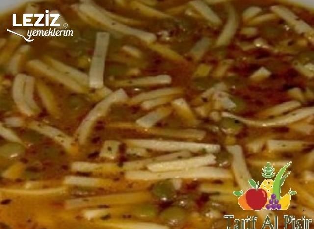 Kesme Erişteli Mercimek Çorbası Nasıl Yapılır?