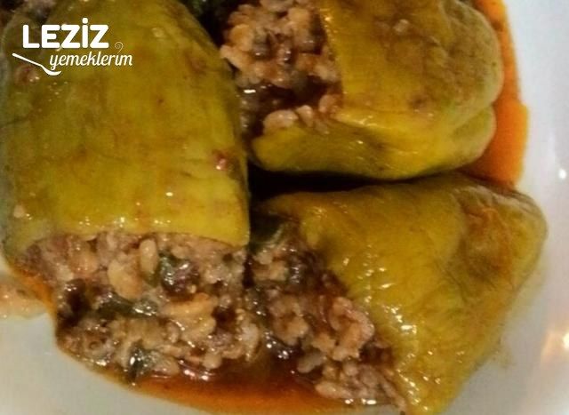 Ekşili Kıymalı Biber Dolması