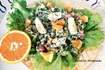 Portakallı Avokado Salatası