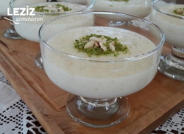 Keşkül Tarifi (Ev Yapımı Badem Tozu Tarifiyle Beraber)