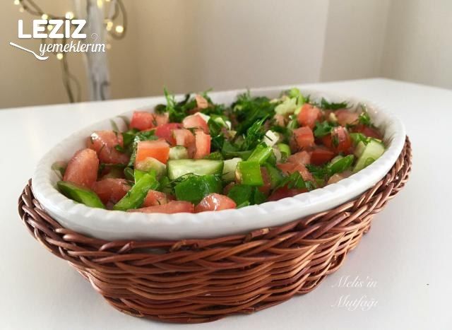 Taze Otlu Çoban Salata