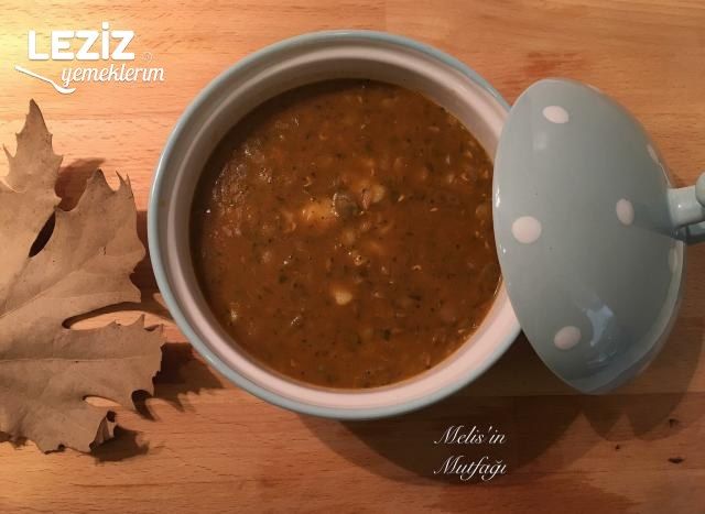 Hamurlu Yeşil Mercimek Çorbası (Kesme Çorbası)