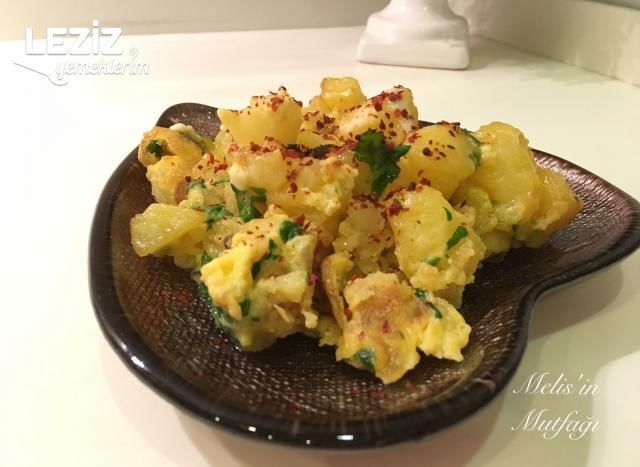 Patatesli Omlet Yapılışı
