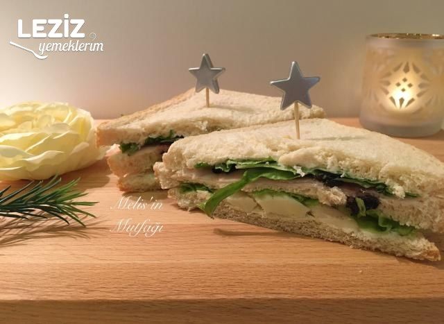 Zeytinli Jambonlu Sandviç