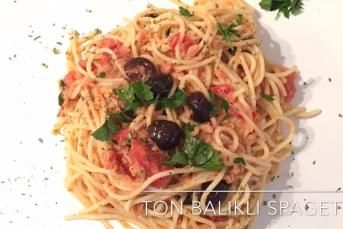 Ton Balıklı Spagetti
