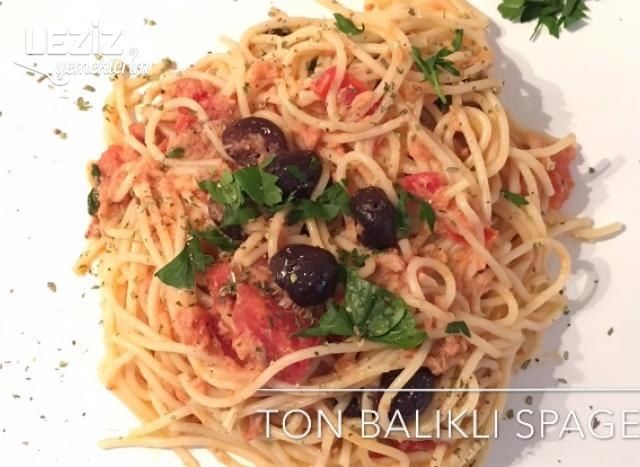 Ton Balıklı Spagetti