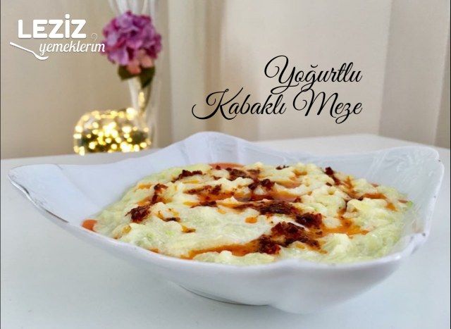 Yoğurtlu Kabaklı Meze