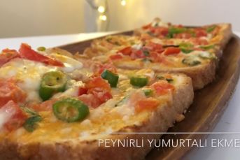 Peynirli Yumurtalı Ekmek