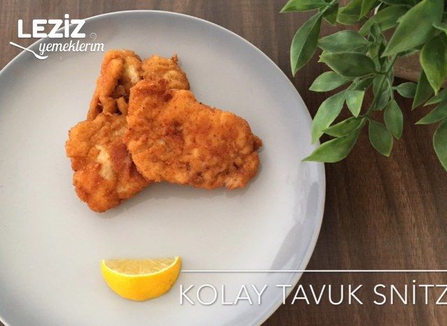 Kolay Tavuk Şinitzel