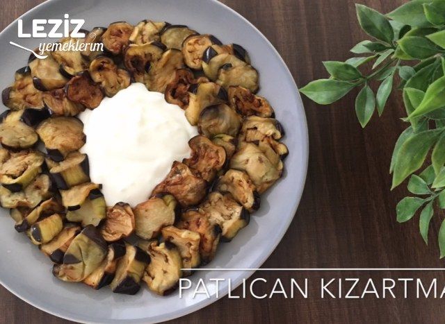 Yoğurtlu Patlıcan Kızartması