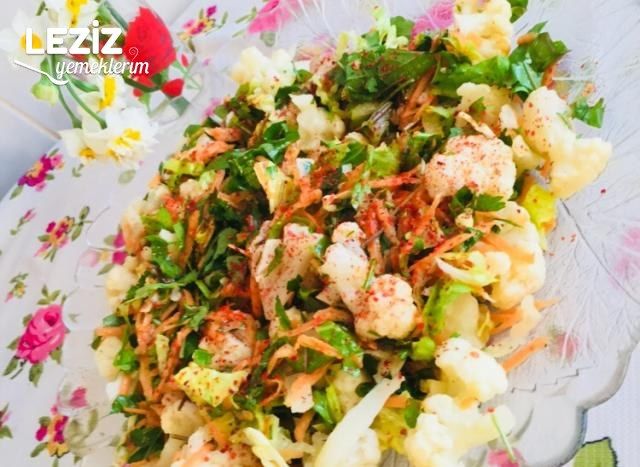 Doyurucu Karnabahar Salatası