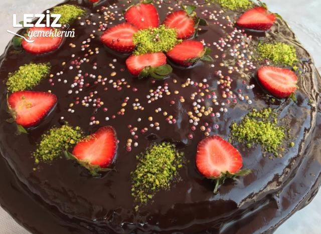 Çikolata Soslu Tart Kek