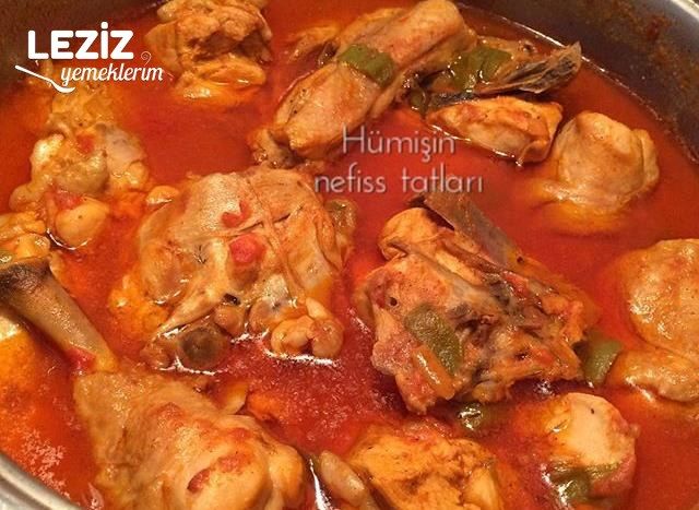 Tereyağlı Sebzeli Tavuk Yemeği